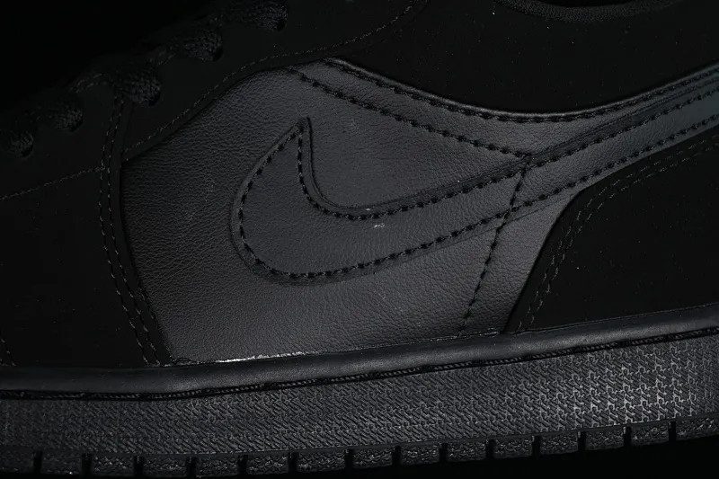 All categories Air Jordan Jordan series basketball shoes Air Jordan 1 Low Z version Air Jordan 1 Low OG "All Black" AJ1 Joe 1 all black low-top cultural casual sneakers 553558-025
